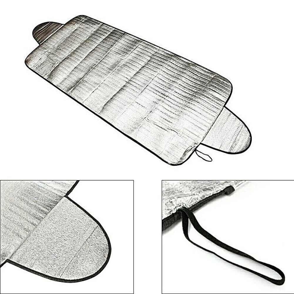 Accessoires de voiture, pare-brise de voiture, couverture anti-gel, bouclier de neige glacée, Protection avant, rideau de Protection UV automatique, style 1 pièce