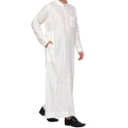Vêtements modestes pour hommes musulmans : Jalabiya blanche, Thobe, Kurta arabe, Pyjama, Kaftan de Dubaï, Abaya, Jubba, Daffah, Dishdasha, Robe de prière