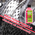 Nettoyant pour transmission de vélo 100 ml, liquide de nettoyage et d'entretien de chaîne de vélo, dégraissant en spray, nettoyant pour chaîne de vélo, dégraissant pour vélo