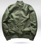 Veste bombardier pour hommes, nouvelle collection printemps-automne 2026, vestes de Baseball pour hommes, vêtements d'extérieur pour pilotes, manteau vert armée, fermeture éclair, uniforme tactique pour hommes