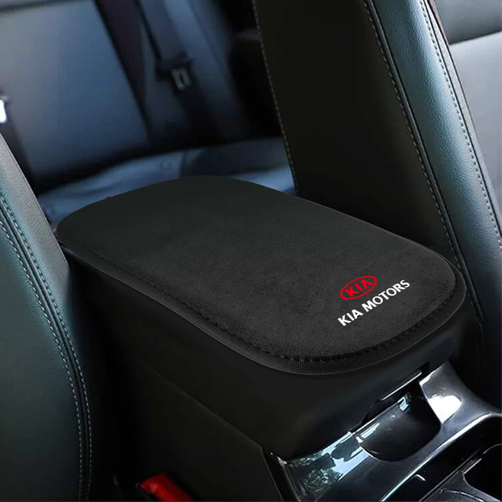 Coussin de boîte d'accoudoir de voiture, coussin de Protection pour Console centrale automatique, pour KIA Ceed Sorento K3 Rio Sportage Picanto Optima Cadenza Cerato K5