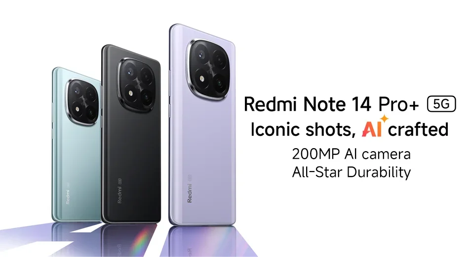 Xiaomi Redmi Note 14 Pro + Plus 5G Version mondiale téléphone portable 200MP AI caméra Snapdragon 7s Gen 3 120W HyperCharge 1.5K 120Hz IP68