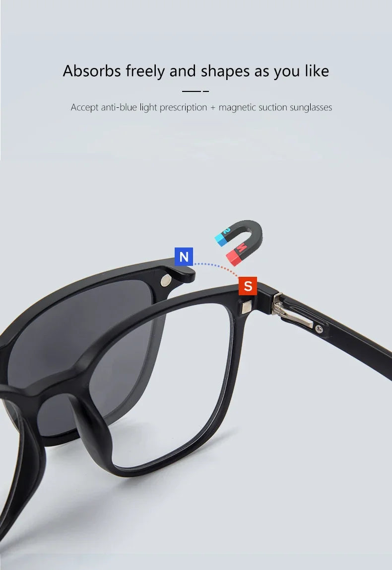 SENEVIEVE-Lunettes de soleil polarisées à clipser pour femmes, lunettes optiques de protection UV, anti-absorbe ouissement, délinquants personnalisés, TJ2192