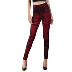 Legging taille haute pour femme, jean moulant, streetwear, push-up, décontracté, à la mode