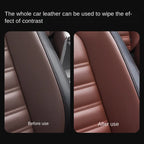 Lingettes nettoyantes pour voiture, soins du cuir, lingettes humides, entretien du cuir, soins des articles du cuir, éclaircissement, lingettes pour voiture, intérieurs de voiture
