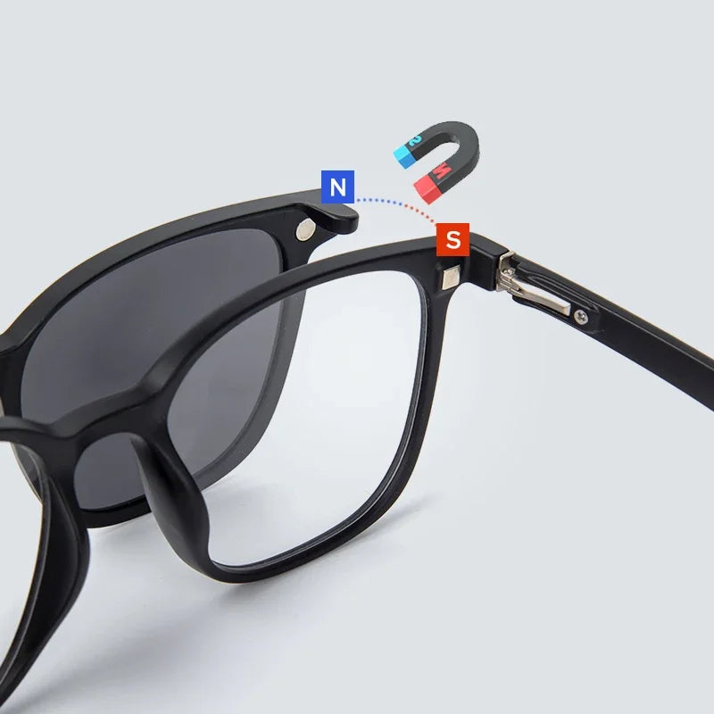 SENEVIEVE-Lunettes de soleil polarisées à clipser pour femmes, lunettes optiques de protection UV, anti-absorbe ouissement, délinquants personnalisés, TJ2192