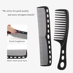 6 pièces nouveau style coiffure hommes femmes Salon de beauté cheveux coiffure brosse noire peignes brosse à cheveux