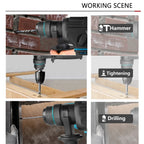 Makita-Perceuse à Percussion Électrique Sans Fil, Rechargeable, Sans Batterie, 18V