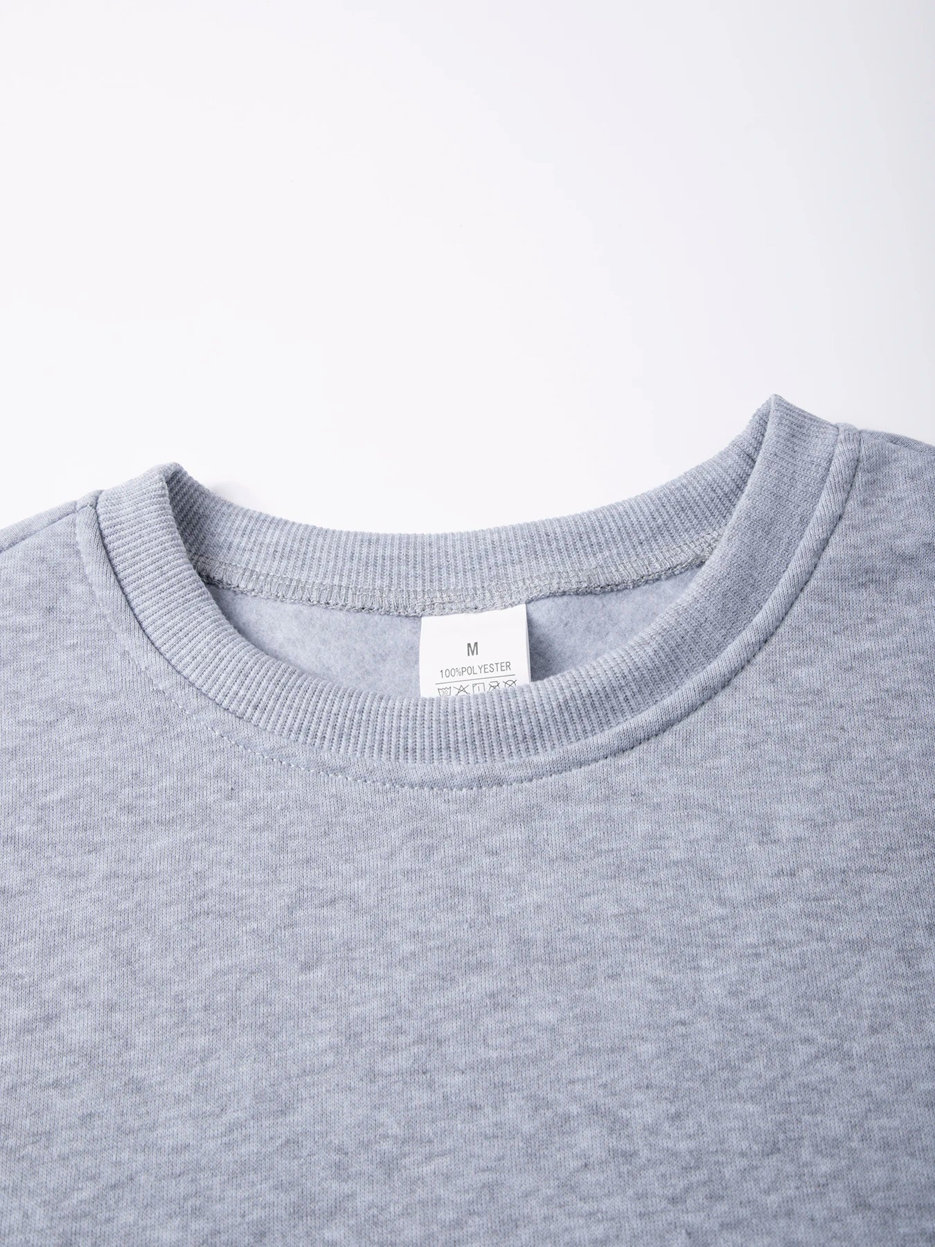 Sweat-shirt à col rond pour hommes, couleur unie, printemps, extérieur, décontracté, quotidien, manches longues, pull à capuche, vêtements de sport pour hommes