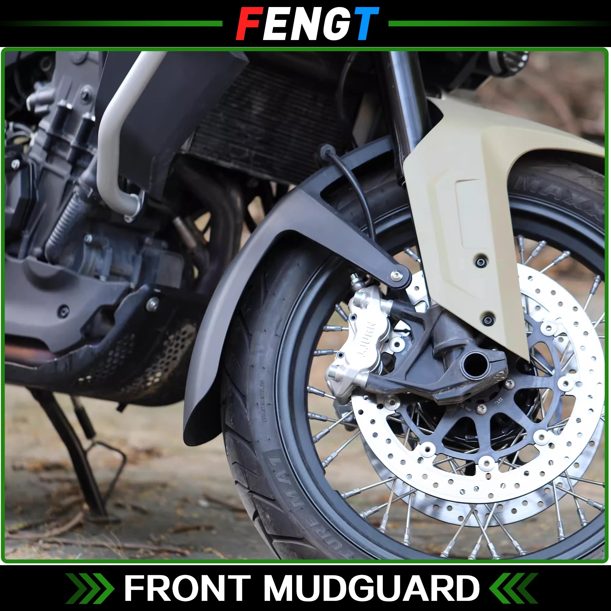 Garde-boue arrière monté au milieu, accessoires de moto pour CFMOTO 800MT MT800 CF800 800 MT, Absorption des chocs, garde-boue