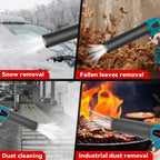 ONEVAN 400 M/s souffleurs Turbo électriques sans brosse 300000 tr/min souffleur de feuilles portatif outil de soufflage de poussière pour batterie Makita 18 V