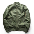 Veste bombardier pour hommes, nouvelle collection printemps-automne 2026, vestes de Baseball pour hommes, vêtements d'extérieur pour pilotes, manteau vert armée, fermeture éclair, uniforme tactique pour hommes