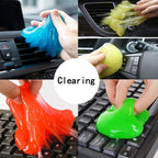Gel de nettoyage de voiture-outil universel de nettoyage de poussière pour mastic de détail intérieur de ventilation automobile