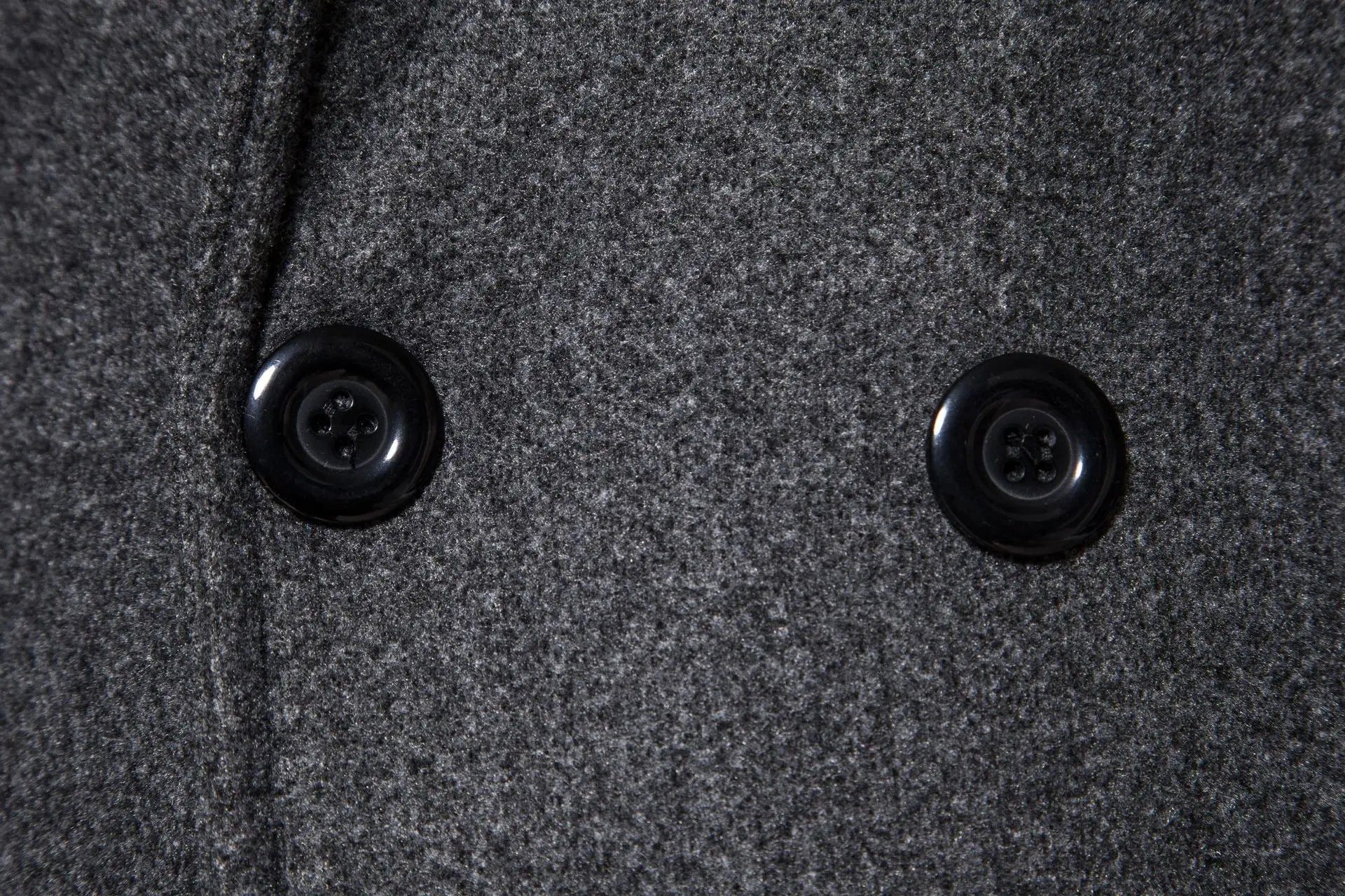 Coupe-vent long en laine à double boutonnage pour hommes, col rabattu, coupe couvertes, vêtements d'extérieur pour hommes, mode printemps, automne