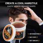 Cire coiffante en argile pour hommes, vente en gros, pour Salon de coiffure, styliste, restauration, modélisation de boue, fourniture de coiffure