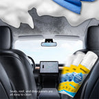Nettoyant Moussant 150ml pour Intérieur de Voiture, Mousse Nettoyante Sans Rinçage pour Sièges en Cuir et Canapés, Nettoyant Multi-Usages pour Automobile et Maison