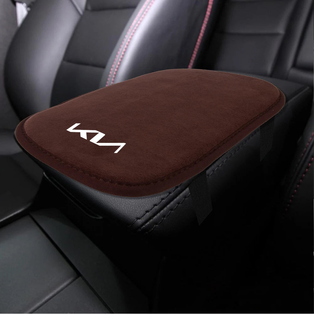Coussin de boîte d'accoudoir de voiture, coussin de Protection pour Console centrale automatique, pour KIA Ceed Sorento K3 Rio Sportage Picanto Optima Cadenza Cerato K5
