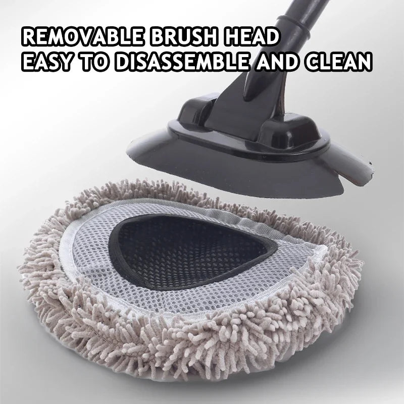 EAFC – brosse de nettoyage de voiture, Super absorbante, pour lavage de voiture, télescopique réglable, manche Long, vadrouille propre, Kit de lavage automobile