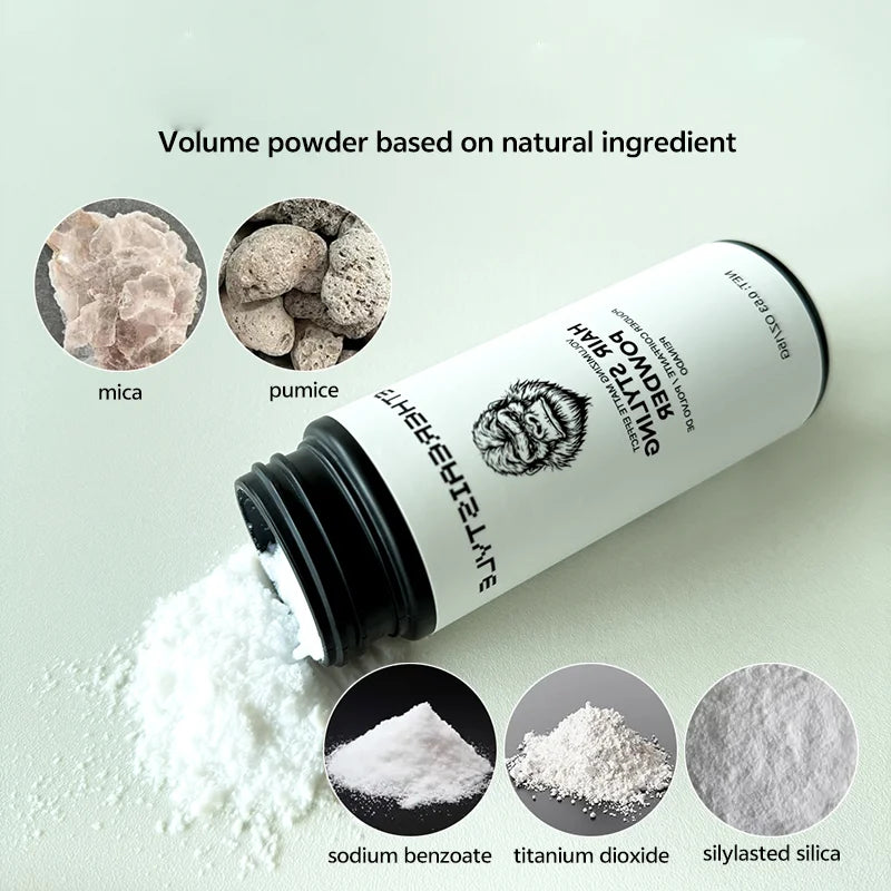 Poudre volumisante et contrôlée pour cheveux – Souleur des racines, fessur longue durée, coiffage toute la journée |   Formule sans huile et contrôle de l'huile pour femme