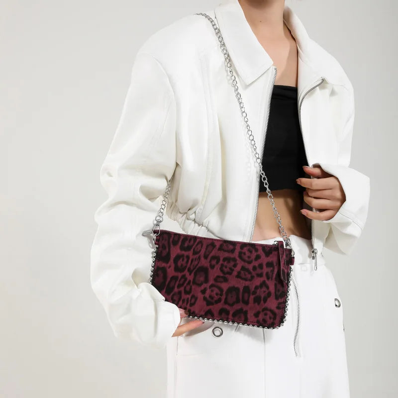 Sacs à bandoulière Design de couleur unie pour femmes chaîne de mode sacs à Main de téléphone portable Sac à bandoulière de mode Sac A Main femme