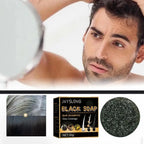 Shampoing pour cheveux, savon noir Polygonum Multiflorum, savon réparateur pour cheveux blancs, ensemble de soins capillaires, nourrissant, Anti-pelliculaire, teinture pour cheveux