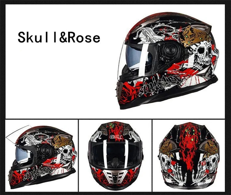 Casques De Moto intégraux Dernier course De descente Moto équitation Casco Capacete De Moto DOT approuvé pour hommes femmes Kask GXT