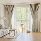 Rideau occultant coupe-vent pour fenêtre de salon, épais et chaud, insonorisé, pour l'hiver et le froid, pour chambre à coucher