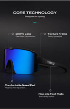 B BLIZ Breeze Premium lunettes de cyclisme UV400-2 HD lentille unisexe lunettes de soleil de sport pour vtt course pêche course vélo lunettes