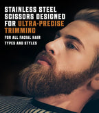 Ensemble de pinceaux de rasage portables pour hommes, poils de sanglier, barbier, brosse à barbe naturelle, peigne, ciseaux pour livres qualifiée aux, outil de coiffage