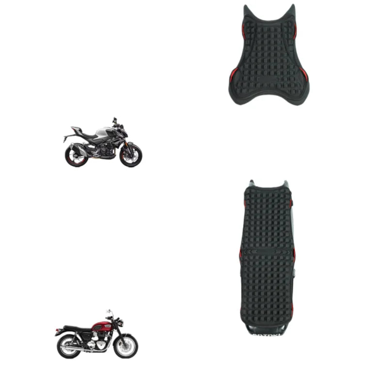Coussin de siège de moto, soulagement de la pression, presse à main gonflable, coussin de siège d'air, Absorption des chocs, protection des fesses, confortable