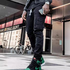Jean Cargo Slim Fit pour Homme, Pantalon en Denim, Multi-poches, artificiel astique, Jogging, Hip Hop, Grande Taille, High Street, Mode, Nouveau