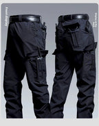 Pantalon de travail tactique résistant à l'eau pour hommes, poches multiples, Fans militaires d'extérieur, pantalons décontractés, Style américain printemps automne