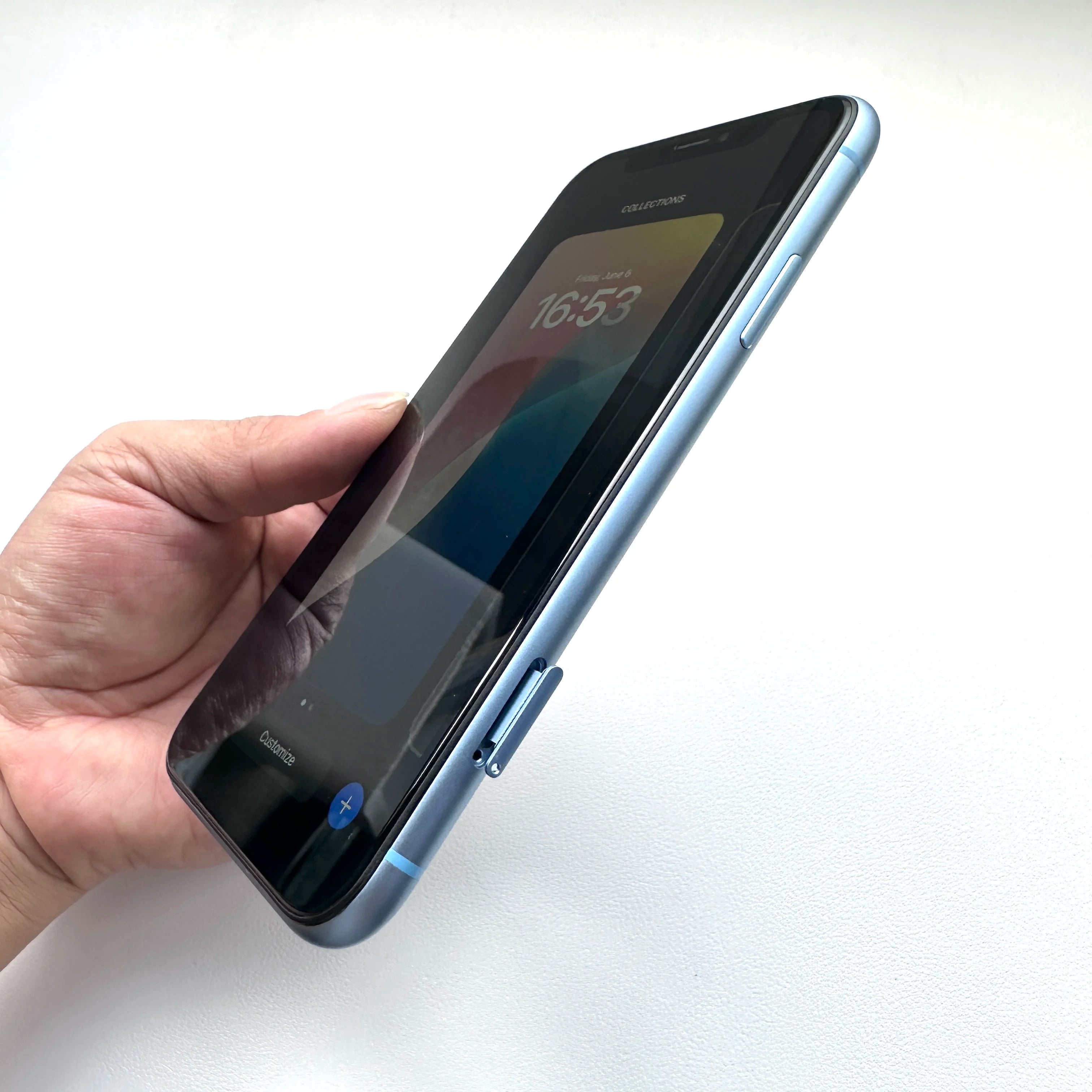 Téléphone portable d'origine iPhone XR 4G LTE 6.1 "affichage 64GB/128GB ROM 3GB RAM 12MP A12 Bionic IOS téléphone portable débloqué