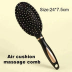 Brosse à cheveux professionnelle à palette lisse et lisse pour Salon de coiffure, grand Type de cheveux, peigne coiffant pour femmes et hommes