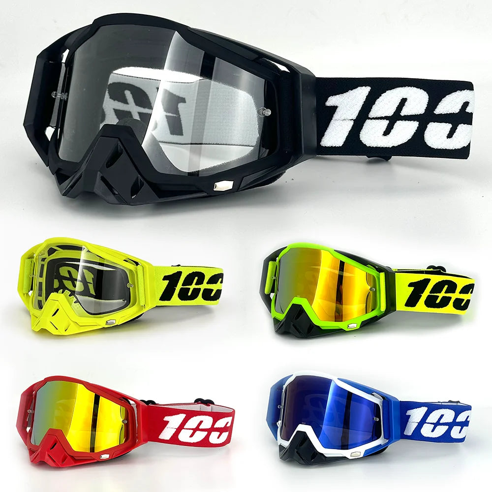 Lunettes de moto pour hommes, masque de protection MX pour motocross, moto tout-terrain, VTT, ski, sports de plein air, scooter, cyclisme