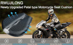 Coussin de siège de Moto 3D nid d'abeille anti-dérapant coussin de siège de Moto en Gel soulagement de la pression coussin de siège de Ride accessoires de Moto