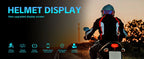 Affichage de casque LED, feu arrière de casque de Moto, voyant d'avertissement, accessoires de Moto