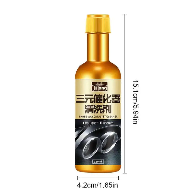 Agent de nettoyage catalytique à 3 voies pour moteur de voiture, dissolvant de carbone pour carburateur automobile, nettoyeur de moteur de 120ml, nettoyeur de convertisseur catalytique d'huile