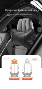 Appui-tête de siège de voiture avec maille respirante, sécurité automobile, repose-tête et cou, oreiller relaxant, coussin, protection automobile