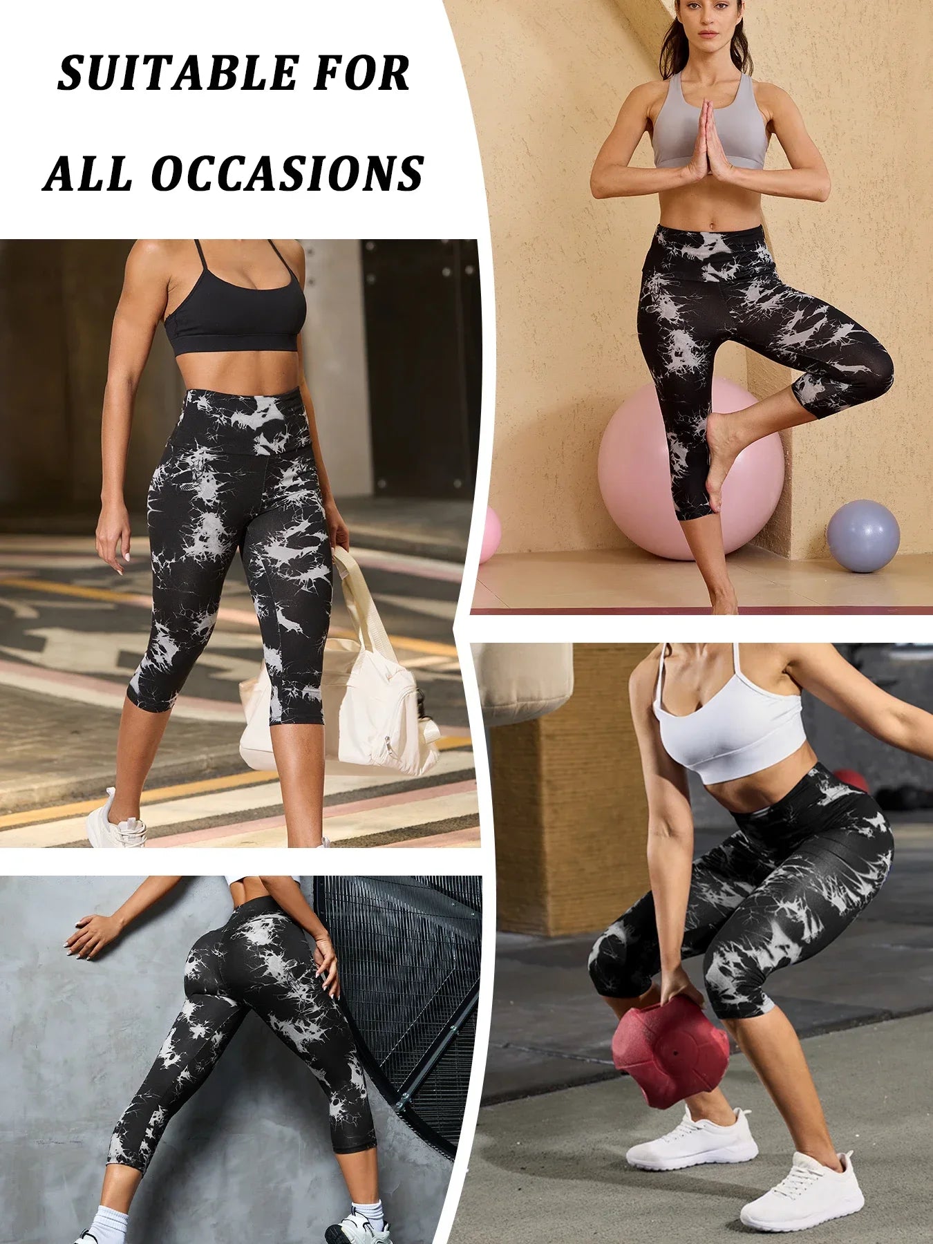 Pantalon Capri taille haute pour femmes, Super doux, contrôle du ventre, pas transparent, entraînement, Yoga, course à pied, athlétique, Push-Up, Leggings de gymnastique