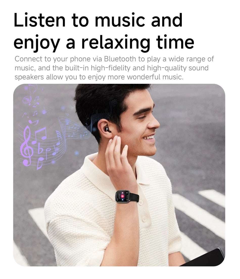 Nouvelle montre connectée 2026 pour femmes, suivi sportif et de forme physique, étanche IP68, fréquence cardiaque 24h intégrée, appels Bluetooth, montre connectée tendance pour femmes