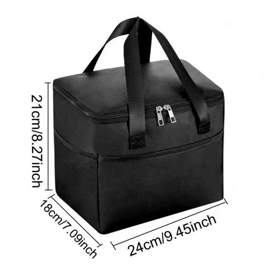 Sac thermique sacs à déjeuner portables sac isotherme alimentaire sacs à Bento impression or lettre série voyage pique-nique stockage sacs de glace