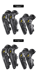Genouillères de Motocross, Protection de Moto, coudière d'équitation, genouillères de course tout-terrain pour vtt
