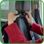 Organisateur de siège arrière de voiture avec poches de rangement, protection anti-coup de pied, organisateur de siège arrière de voiture imperméable pour l'intérieur de la voiture