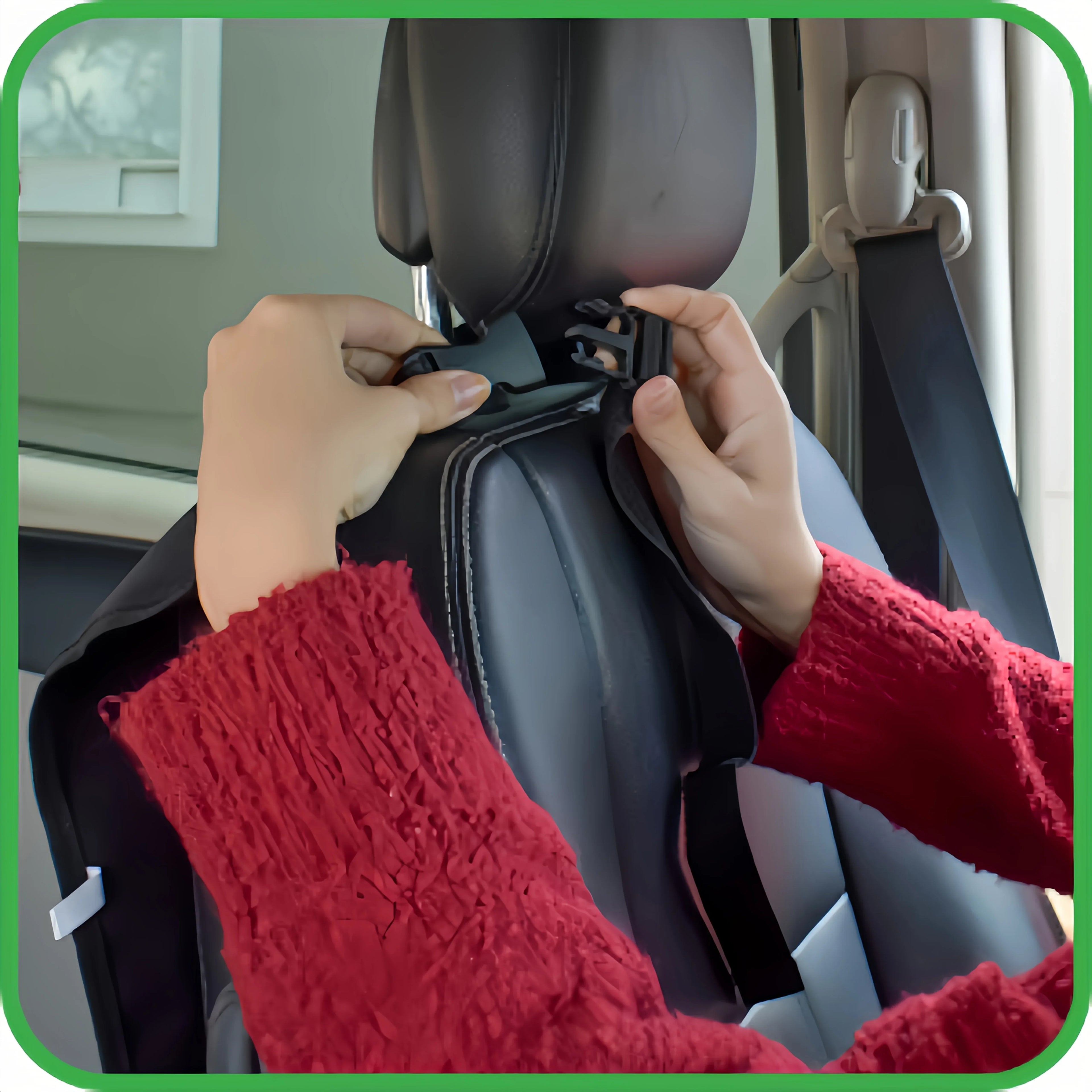 Organisateur de siège arrière de voiture avec poches de rangement, protection anti-coup de pied, organisateur de siège arrière de voiture imperméable pour l'intérieur de la voiture