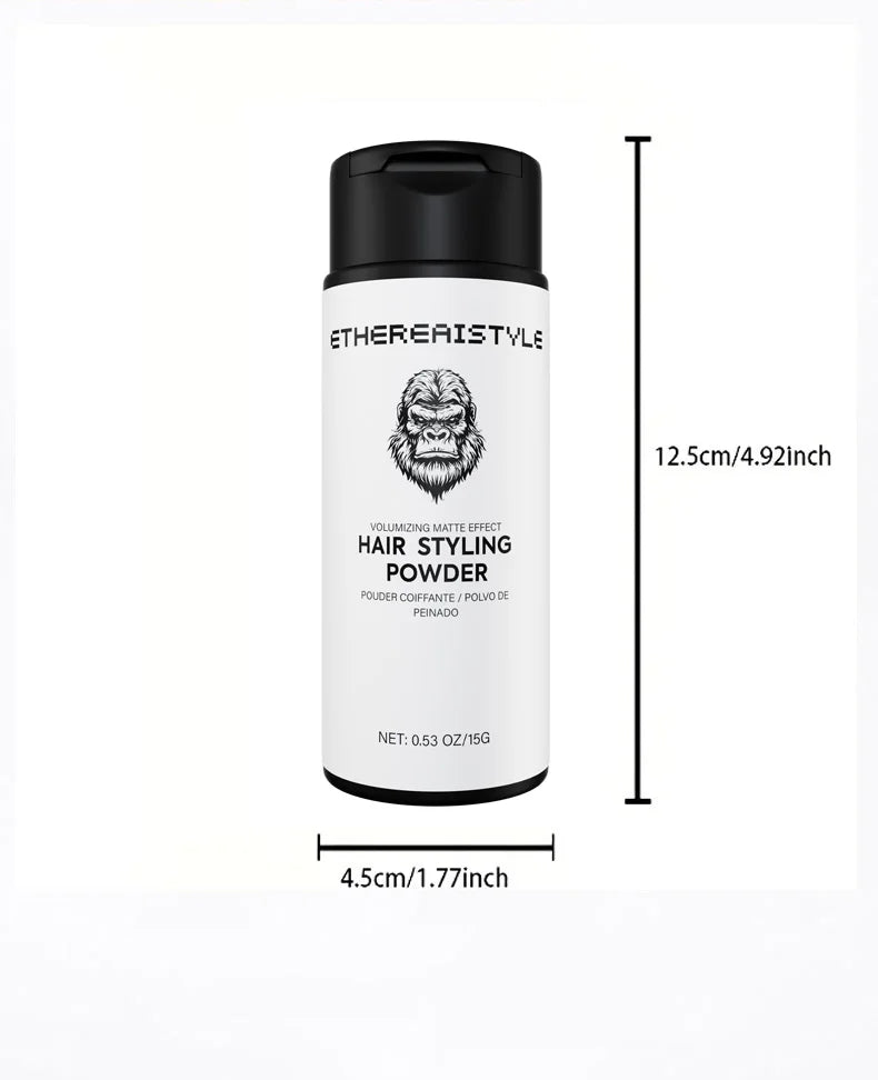 Poudre volumisante et contrôlée pour cheveux – Souleur des racines, fessur longue durée, coiffage toute la journée |   Formule sans huile et contrôle de l'huile pour femme