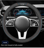 Housse de volant de voiture en daim et cuir, pour Changan UNI-K UNI-T CS15 CS35 CS55 CS75 PLUS CS85 Coupe CS95 Alsvin CX70, accessoires