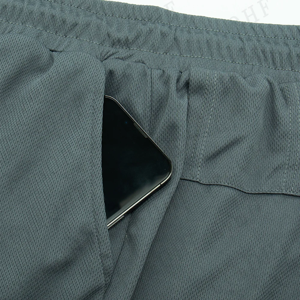 LONSDALE short de Fitness imprimé motif pour hommes Double couche 2 en 1 séchage rapide Fitness loisirs de plein air entraînement short de sport