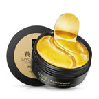 Masque hydratant doré pour les yeux, soin de la peau coréen, nourrissant la zone des yeux, collagène cristal, 60 pièces