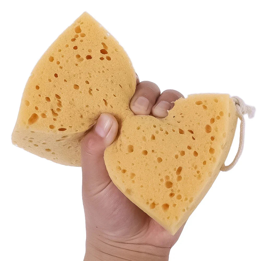 Éponge de lavage de voiture, grandes éponges en nid d'abeille, brosse pour dépoussiérage, détails, outils de nettoyage de voiture, accessoires de moto et de voiture